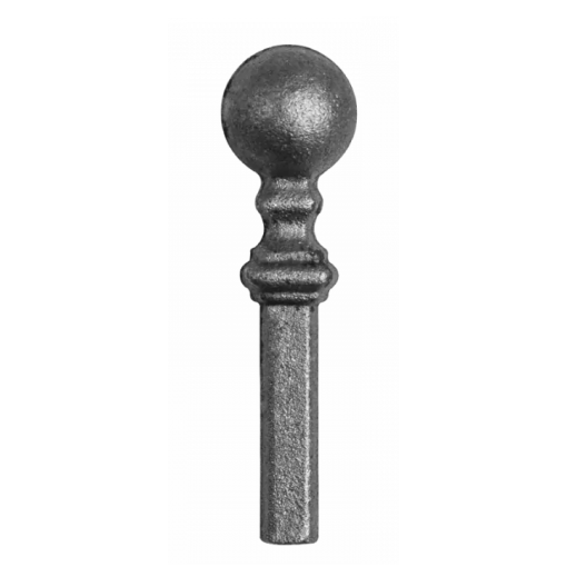 Grot stalowy 12x12 mm / H95 x L27 mm #1