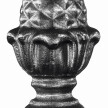Szyszka stalowa kuta Fi 42 mm / H85 mm #2