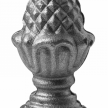 Szyszka stalowa kuta Fi 42 mm / H85 mm #3
