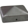 KA 4 B2B - Daszek stalowy kopertowy na słupek 120x120x1 mm