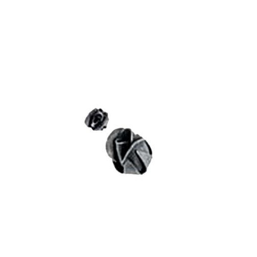 Kwiat stalowy ozdobny róża Fi 35 mm x 1,2 mm #2