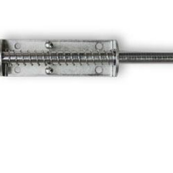 KA 4 B2B - Rygiel stalowy ze sprężyną 420 x 14 mm ocynk