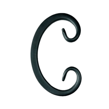 KA 4 B2B - Spirala typu C 12x12 mm / H150 x L82 mm 