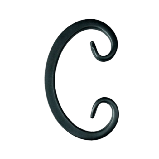 Spirala typu C 12x12 mm / H150 x L82 mm 