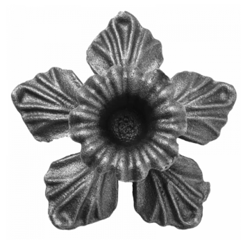 KA 4 B2B - Kwiat stalowy ozdobny Fi 90 mm x H 45 x 4 mm