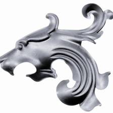KA 4 B2B - Element ozdobny Głowa Lwa H240 x 140 x 2 mm lewa