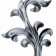 KA 4 B2B - Liść stalowy ozdobny H240 x L140 x 2 mm
