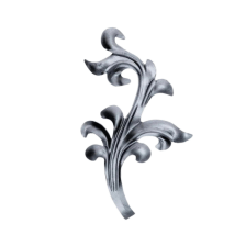 KA 4 B2B - Liść stalowy ozdobny H240 x L140 x 2 mm 