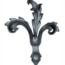 KA 4 B2B - Liść stalowy ozdobny H220 x L180 x 4 mm
