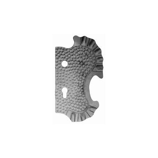 Szyld stalowy ozdobny H290xL160x2,5 mm prawy