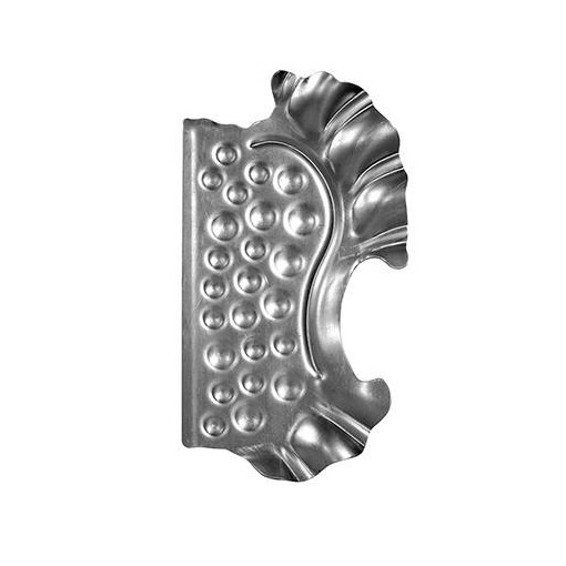 Szyld stalowy ozdobny H286 x L158 x 2 mm prawy