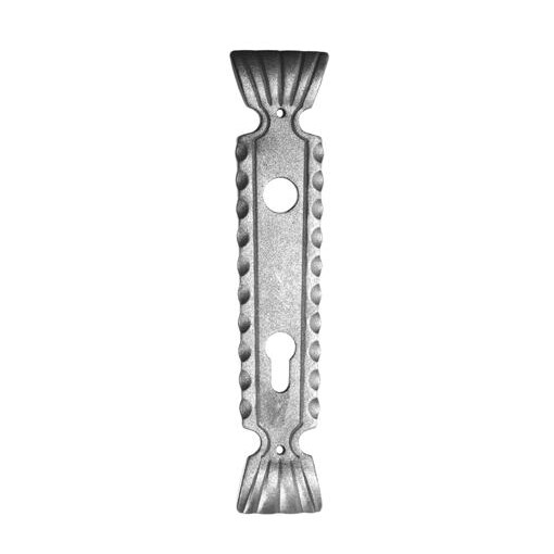 Szyld stalowy ozdobny wąski H260 x L56 x 3 mm 