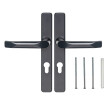 Klamka do drzwi z szyldem 72/H247 x L32mm antracyt #2