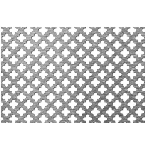 Blacha perforowana #1,5x1000x2000 STAL CZARNA #1