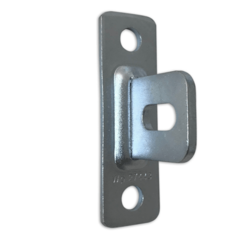 Łącznik stalowy do przęsła ogrodz. H80xL25x3 mm oc #1