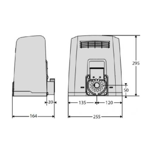 Napęd DEIMOS ULTRA BT B600 do bram przesuwnych 24V #4