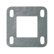 Płytka montażowa stalowa 120x120 mm do prof. 60x60 #3