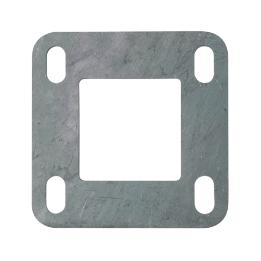 Płytka montażowa stalowa 120x120 mm do prof. 60x60 #3