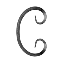KA 4 B2B - Spirala typu C 12x6mm / H120 x L70 mm
