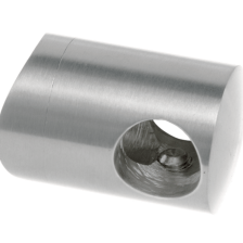 KA 4 B2B - Uchwyt przelotowy do pręta fi 10/22 mm satyna