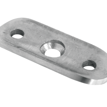 KA 4 B2B - Blaszka montażowa poręczy 64x24x4mm do rury fi42,4