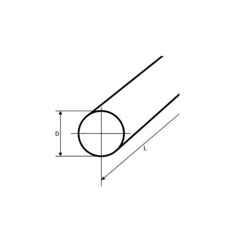 AL. Wałek aluminium FI 95 L=3mb #1