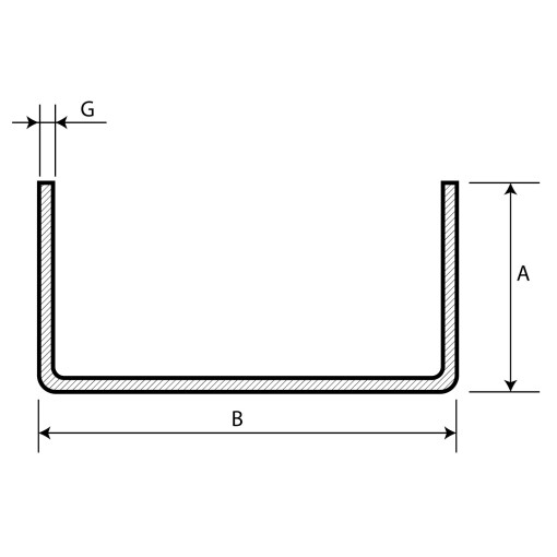 Ceownik z/g 80x50x5 L=6 mb #3