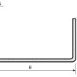 Ceownik z/g 100x40x4  L=7 mb #3