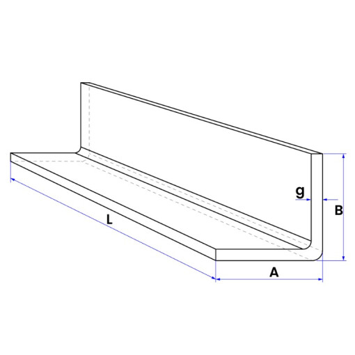 Kątownik z/g 120x80x4 L=6mb #3