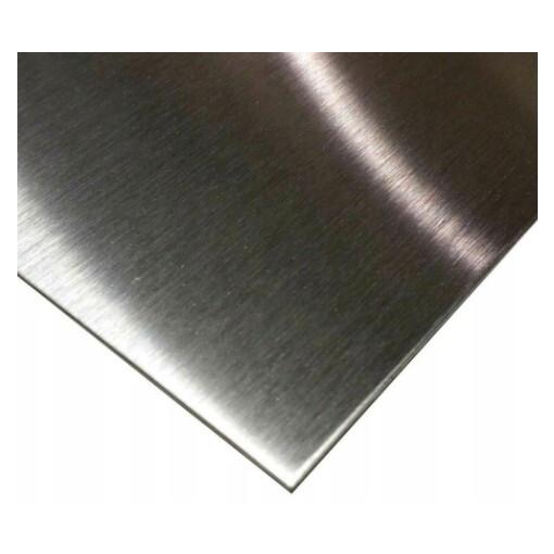 KO BLACHA #0,6x1000x2000 z/w  1-str. folia szlif #2