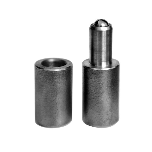 Zawias toczony z kulką fi 20 / H 70 mm #1