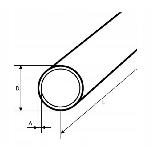 Rura  kalibrowana z/sz 22x1,4 L=6mb #1