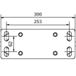Wózek jezdny 100x100 metalowy 8 rolkowy #10