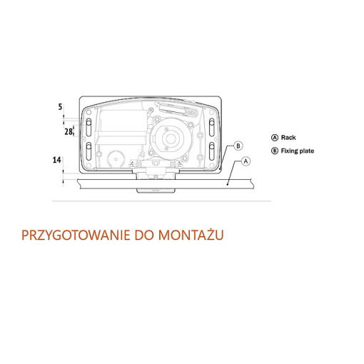 Napęd do bram przesuwnych BH30 24V do 1000kg. #8