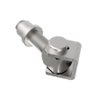 Zawias regulowany do wspawania nierdzewny M12 inox #1