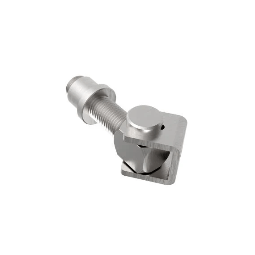 Zawias regulowany do wspawania nierdzewny M12 inox #1