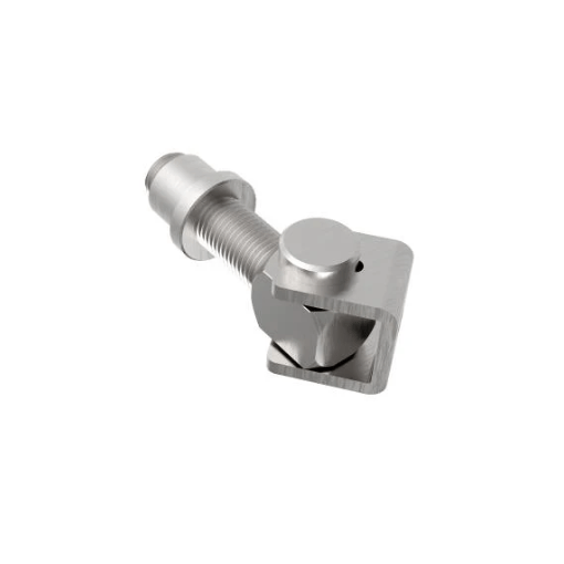 Zawias regulowany do wspawania nierdzewny M20 inox #1
