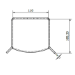 Uchwyt najazdu 120x100 #6