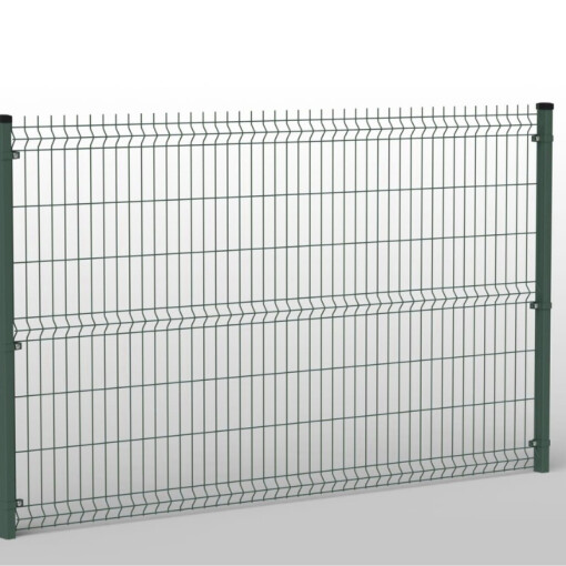 Panel ogrodzeniowy fi 4,0 1,23x2,50 m brąz #3