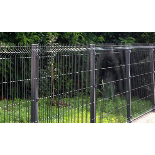 Panel ogrodzeniowy fi 5,0 1,23x2,50 m grafit #3