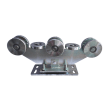 Wózek jezdny 120x100 metalowy 8 rolkowy  #2
