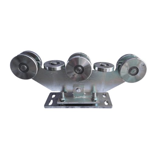 Wózek jezdny 120x100 metalowy 8 rolkowy  #2