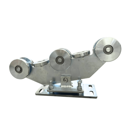Wózek jezdny 120x100 metalowy 8 rolkowy  #3