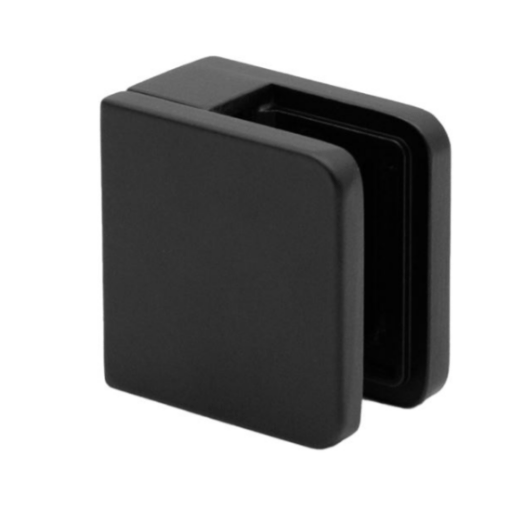 Uchwyt do szkła 45x45x26 mm czarny #2