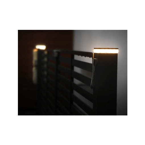 Lampa oświetle.-sygnaliz. słupkowa 100x100 biała #4