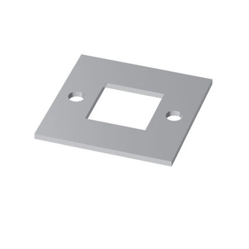 Płytka montażowa surowa 88x88 mm do prof. 40x40x2  #3