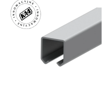KA 4 B2B - Szyna do bram podwieszanych 42x54x2,5 mm L3000 mm