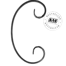 KA 4 B2B - Spirala typu C 12x6 mm / H120 x L70 mm