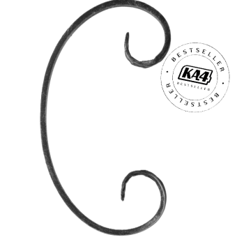 KA 4 B2B - Spirala typu C 12x6 mm / H120 x L70 mm