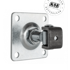 KA 4 B2B - Zawias regulowany z szyldem M20 / 100x100x4
